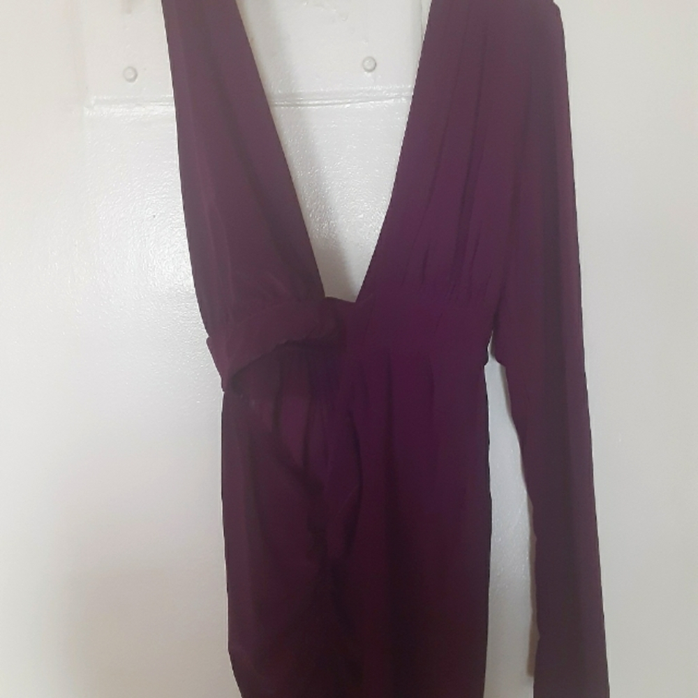 Fashion Nova Shoulder Pad Maxi Dress
